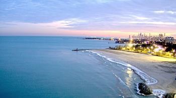 Weather camera view of Edgewater Beach.