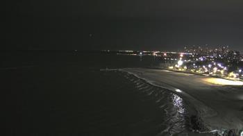 Weather camera view of Edgewater Beach.