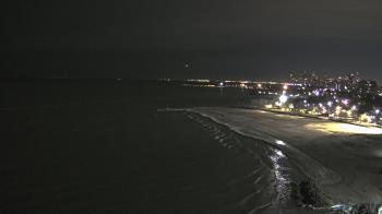 Weather camera view of Edgewater Beach.