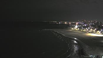 Weather camera view of Edgewater Beach.