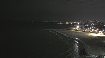 Weather camera view of Edgewater Beach.