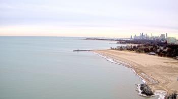 Weather camera view of Edgewater Beach.