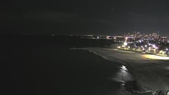 Weather camera view of Edgewater Beach.