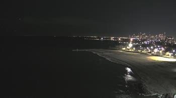 Weather camera view of Edgewater Beach.