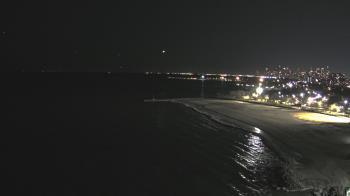 Weather camera view of Edgewater Beach.