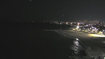 Weather camera view of Edgewater Beach.