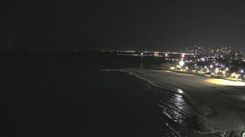 Weather camera view of Edgewater Beach.