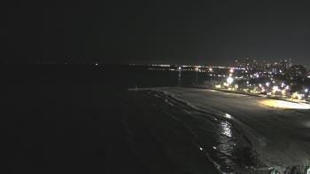 Weather camera view of Edgewater Beach.