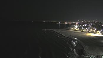 Weather camera view of Edgewater Beach.