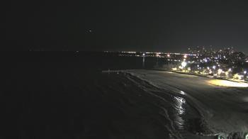 Weather camera view of Edgewater Beach.
