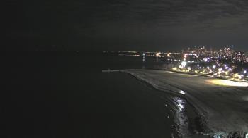Weather camera view of Edgewater Beach.