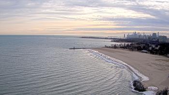 Weather camera view of Edgewater Beach.