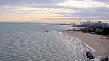 Weather camera view of Edgewater Beach.