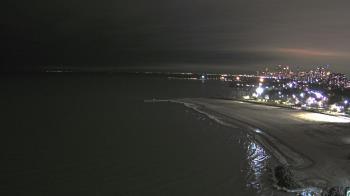Weather camera view of Edgewater Beach.