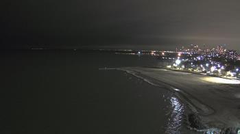 Weather camera view of Edgewater Beach.