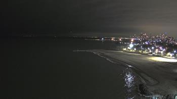 Weather camera view of Edgewater Beach.