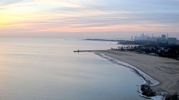 Weather camera view of Edgewater Beach.