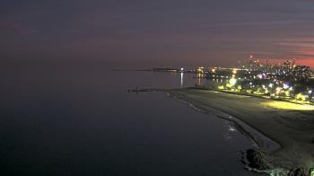 Weather camera view of Edgewater Beach.