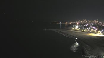 Weather camera view of Edgewater Beach.