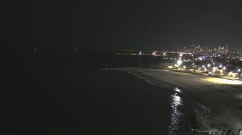 Weather camera view of Edgewater Beach.