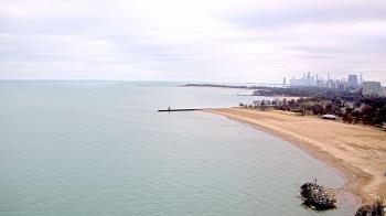 Weather camera view of Edgewater Beach.