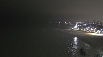 Weather camera view of Edgewater Beach.