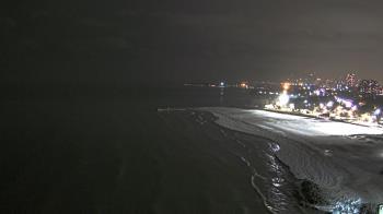 Weather camera view of Edgewater Beach.