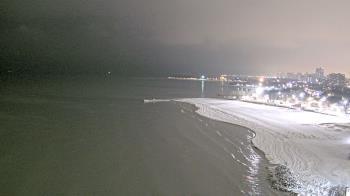 Weather camera view of Edgewater Beach.