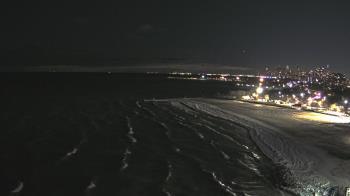 Weather camera view of Edgewater Beach.