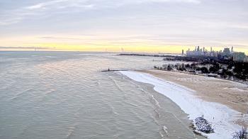 Weather camera view of Edgewater Beach.