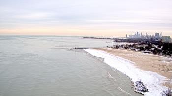 Weather camera view of Edgewater Beach.