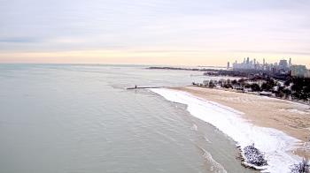 Weather camera view of Edgewater Beach.