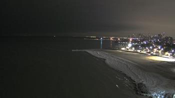 Weather camera view of Edgewater Beach.