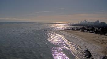Weather camera view of Edgewater Beach.