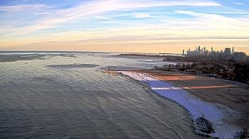 Weather camera view of Edgewater Beach.