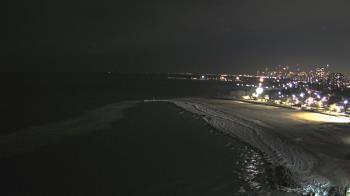 Weather camera view of Edgewater Beach.