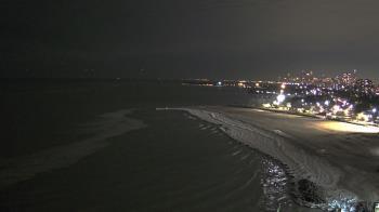 Weather camera view of Edgewater Beach.