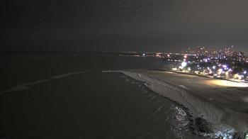 Weather camera view of Edgewater Beach.