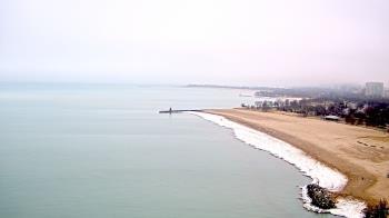 Weather camera view of Edgewater Beach.