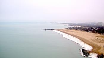 Weather camera view of Edgewater Beach.