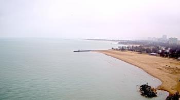 Weather camera view of Edgewater Beach.