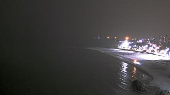 Weather camera view of Edgewater Beach.