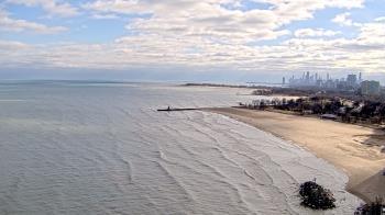 Weather camera view of Edgewater Beach.