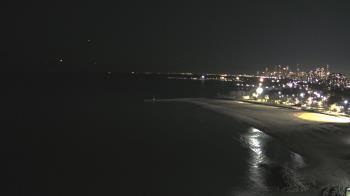 Weather camera view of Edgewater Beach.