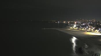 Weather camera view of Edgewater Beach.