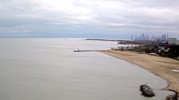 Weather camera view of Edgewater Beach.