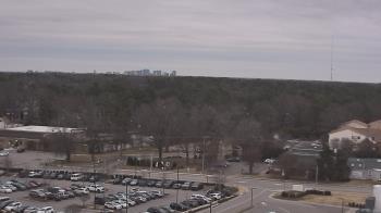 Weather camera view of Chippenham Hospital.