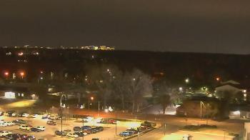 Weather camera view of Chippenham Hospital.