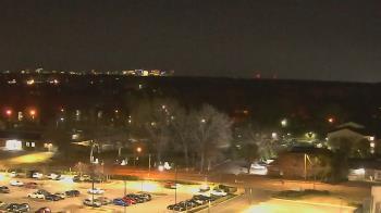 Weather camera view of Chippenham Hospital.