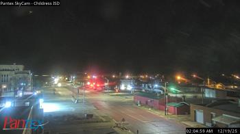 Weather camera view of Childress ISD.